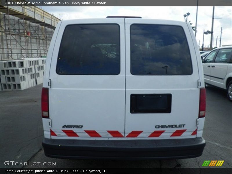 Ivory White / Pewter 2001 Chevrolet Astro Commercial Van