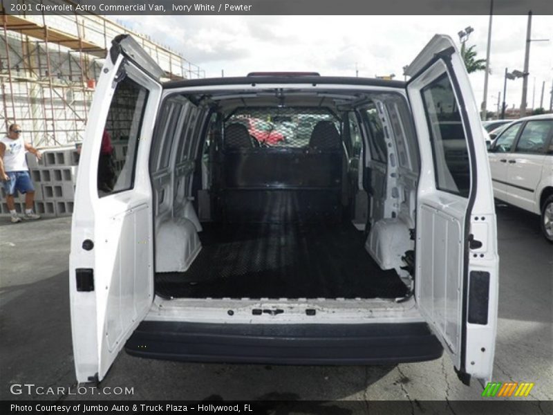 Ivory White / Pewter 2001 Chevrolet Astro Commercial Van