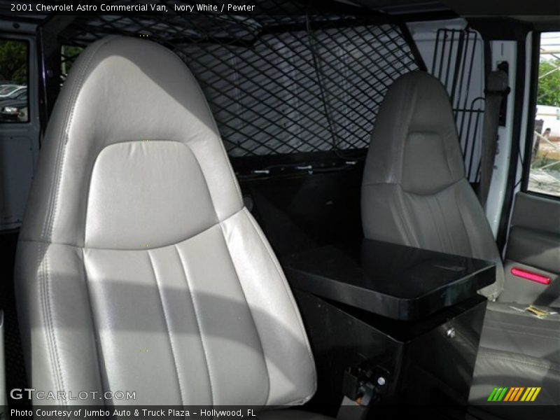 Ivory White / Pewter 2001 Chevrolet Astro Commercial Van