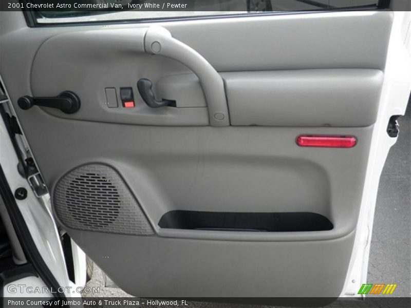 Ivory White / Pewter 2001 Chevrolet Astro Commercial Van