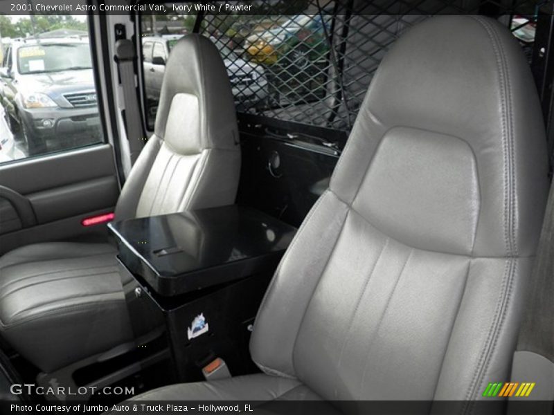 Ivory White / Pewter 2001 Chevrolet Astro Commercial Van