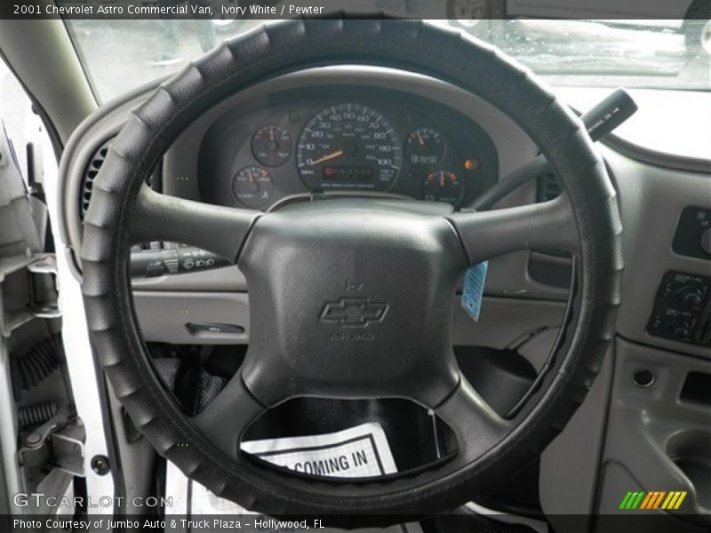 Ivory White / Pewter 2001 Chevrolet Astro Commercial Van