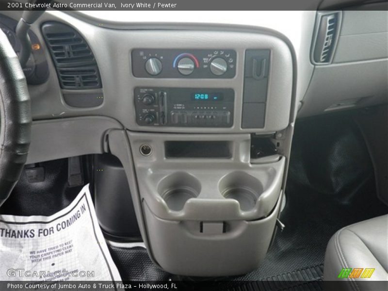 Ivory White / Pewter 2001 Chevrolet Astro Commercial Van