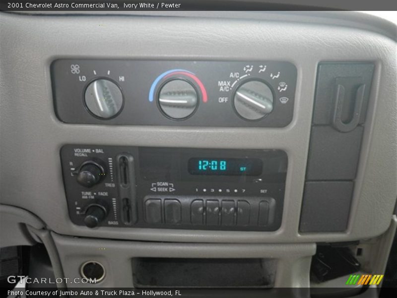 Ivory White / Pewter 2001 Chevrolet Astro Commercial Van