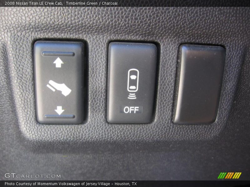 Timberline Green / Charcoal 2008 Nissan Titan LE Crew Cab
