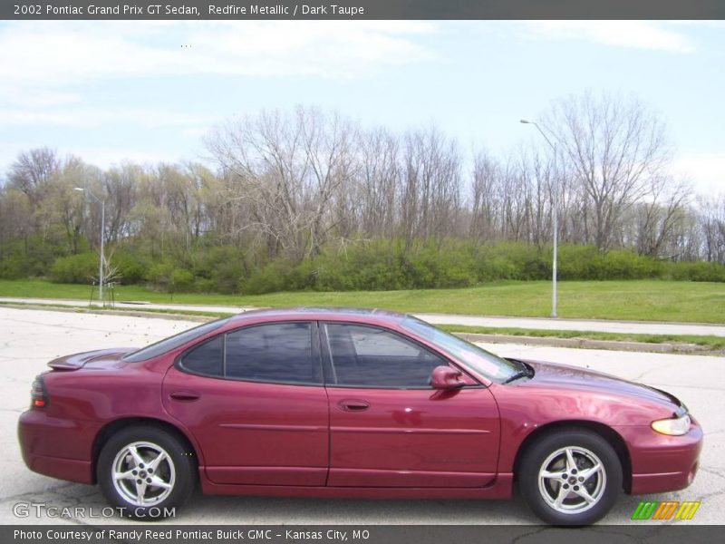 Redfire Metallic / Dark Taupe 2002 Pontiac Grand Prix GT Sedan