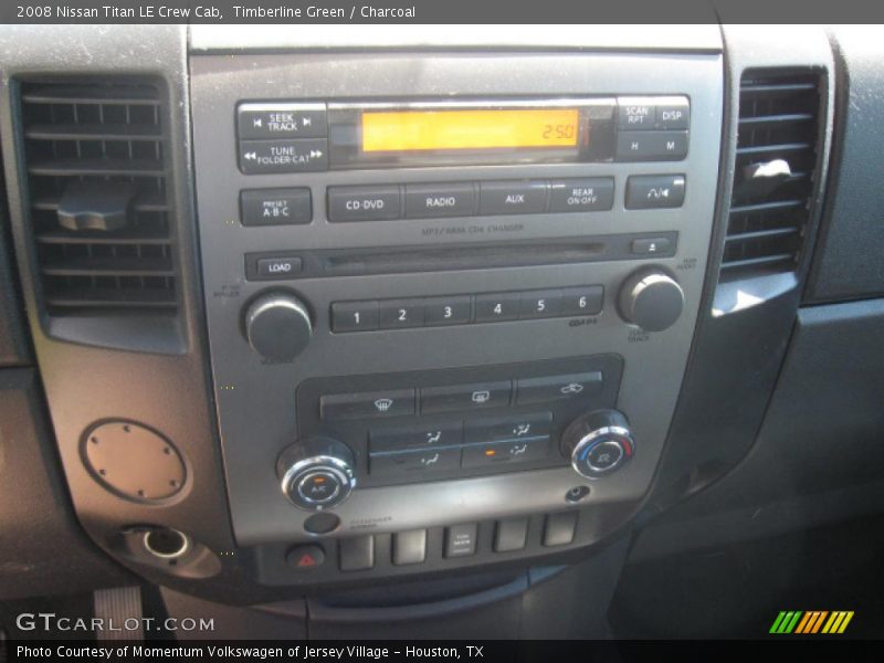 Timberline Green / Charcoal 2008 Nissan Titan LE Crew Cab