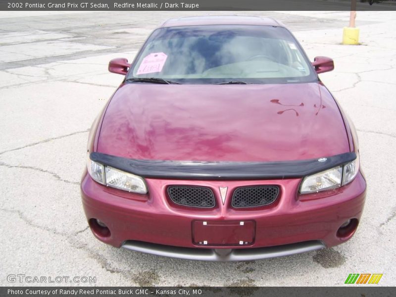 Redfire Metallic / Dark Taupe 2002 Pontiac Grand Prix GT Sedan