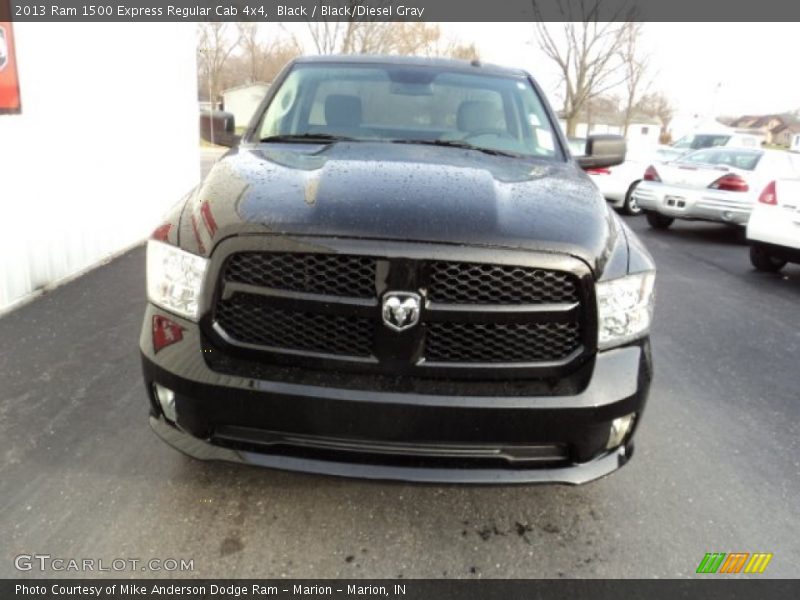 Black / Black/Diesel Gray 2013 Ram 1500 Express Regular Cab 4x4