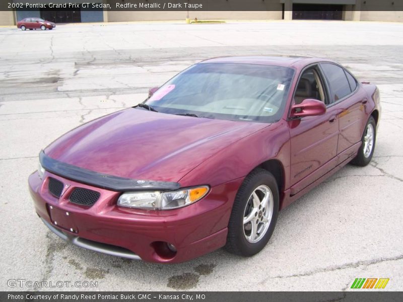 Redfire Metallic / Dark Taupe 2002 Pontiac Grand Prix GT Sedan