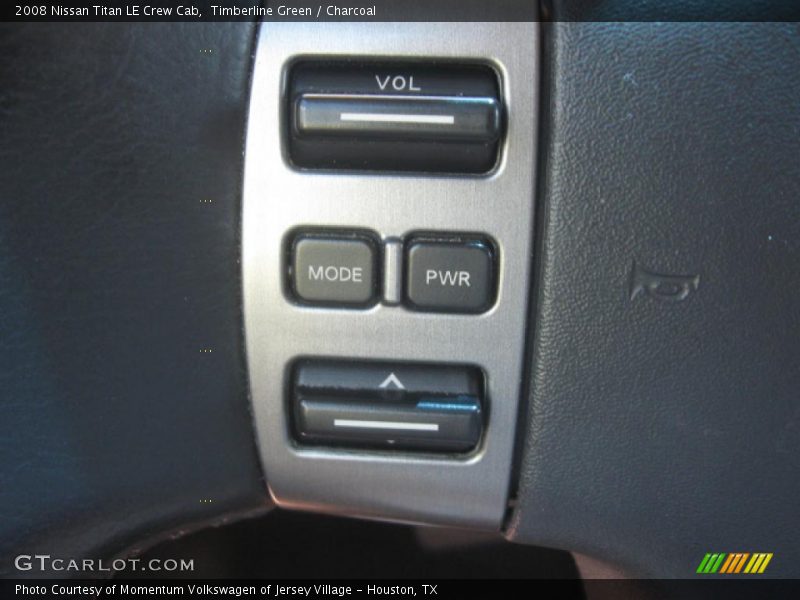 Timberline Green / Charcoal 2008 Nissan Titan LE Crew Cab