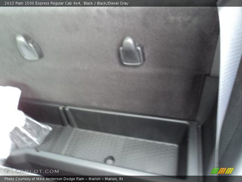 Black / Black/Diesel Gray 2013 Ram 1500 Express Regular Cab 4x4