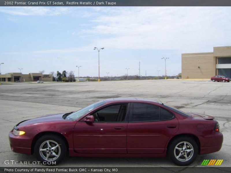 Redfire Metallic / Dark Taupe 2002 Pontiac Grand Prix GT Sedan