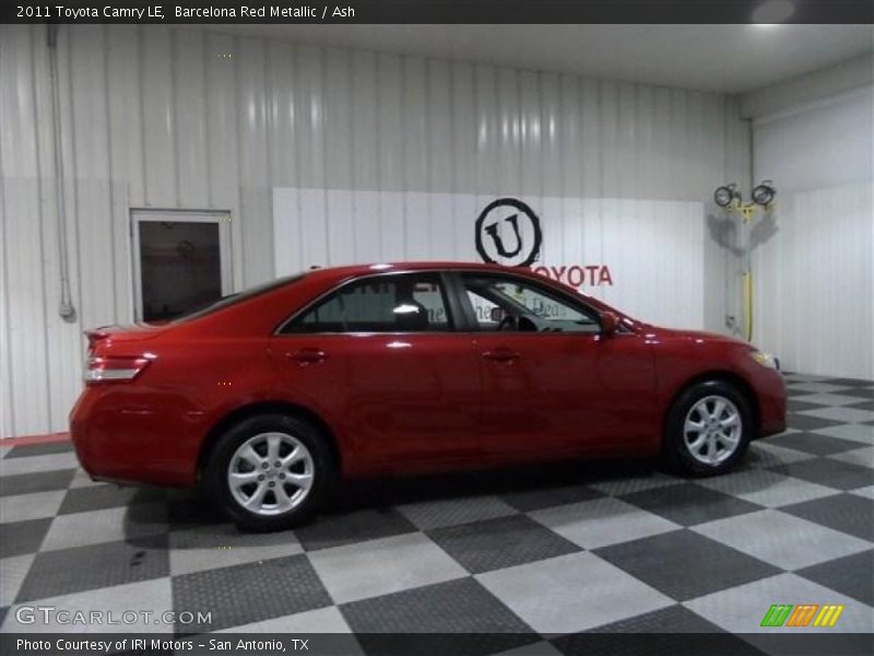 Barcelona Red Metallic / Ash 2011 Toyota Camry LE