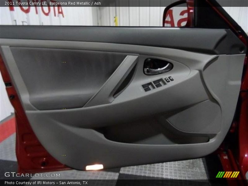 Barcelona Red Metallic / Ash 2011 Toyota Camry LE