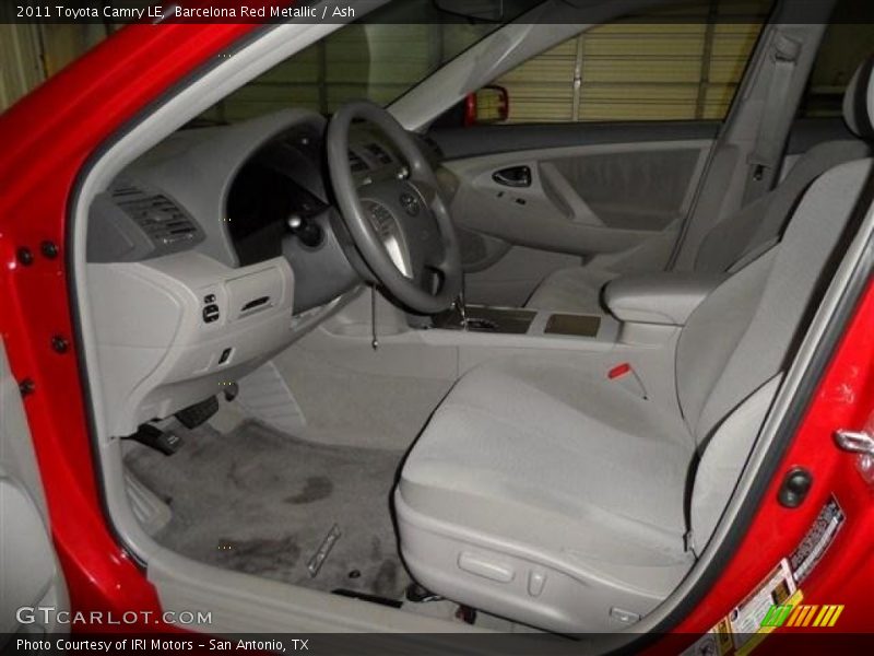 Barcelona Red Metallic / Ash 2011 Toyota Camry LE