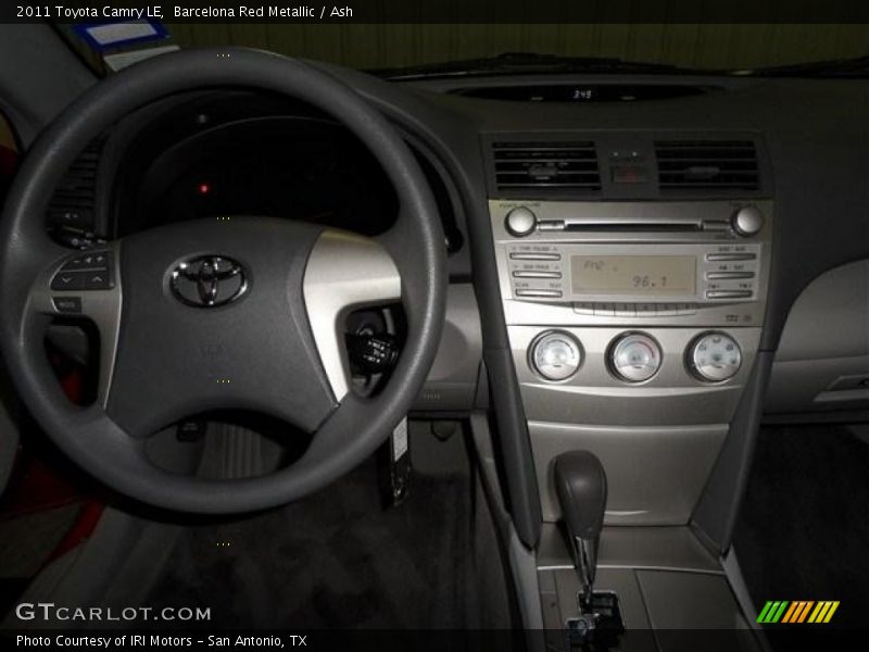Barcelona Red Metallic / Ash 2011 Toyota Camry LE