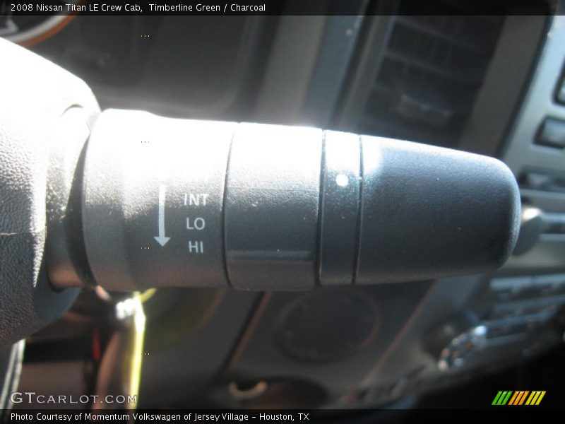 Timberline Green / Charcoal 2008 Nissan Titan LE Crew Cab