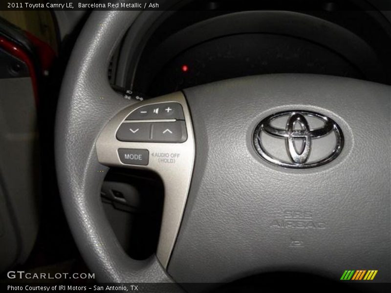 Barcelona Red Metallic / Ash 2011 Toyota Camry LE