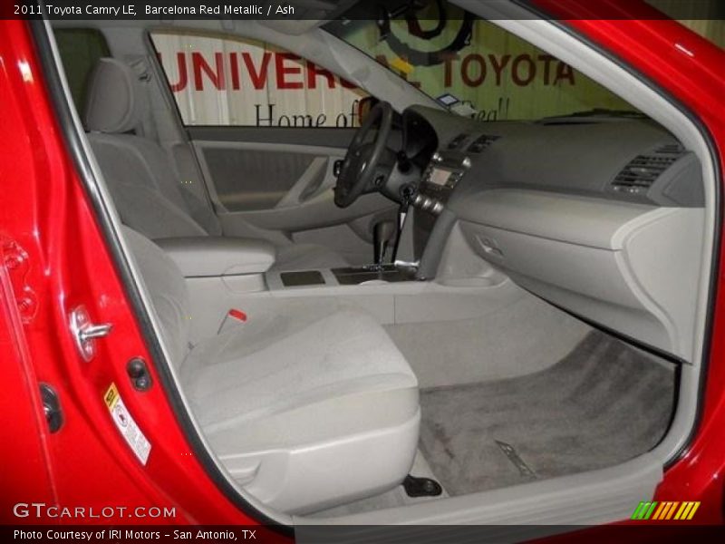 Barcelona Red Metallic / Ash 2011 Toyota Camry LE