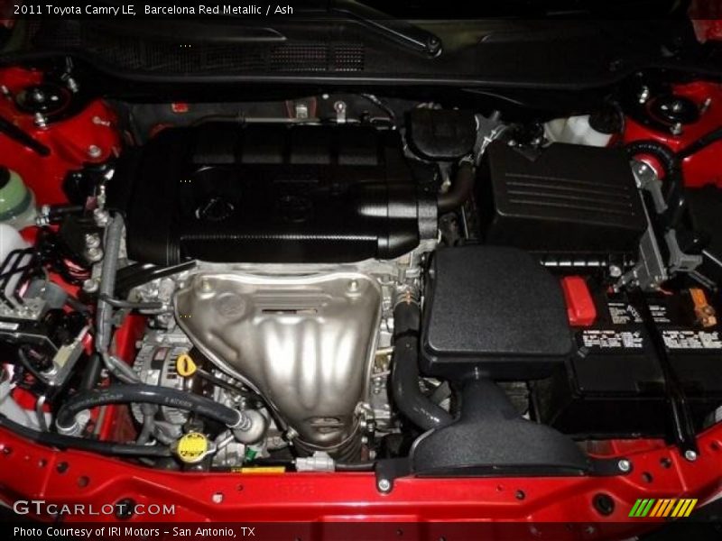 Barcelona Red Metallic / Ash 2011 Toyota Camry LE