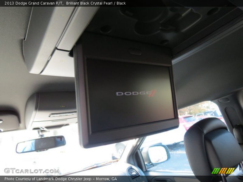 Brilliant Black Crystal Pearl / Black 2013 Dodge Grand Caravan R/T