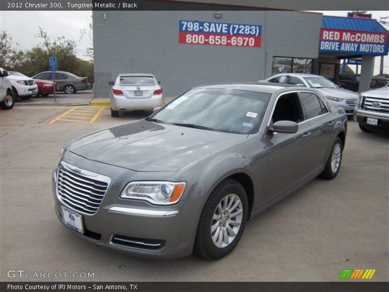 Tungsten Metallic / Black 2012 Chrysler 300