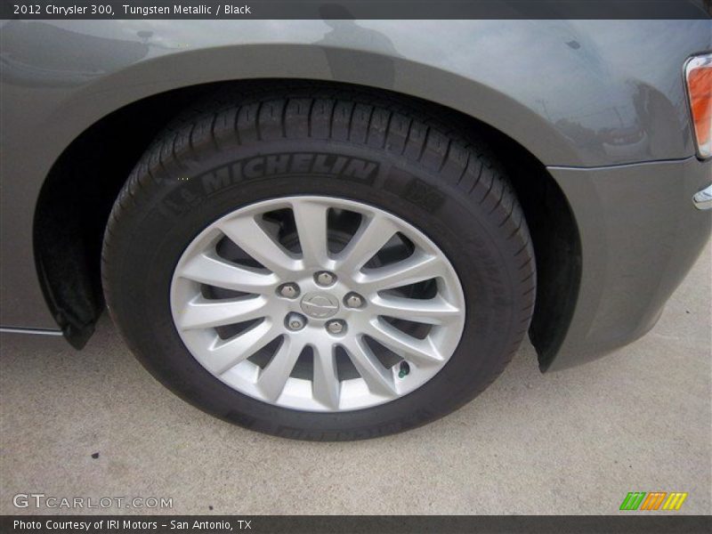 Tungsten Metallic / Black 2012 Chrysler 300