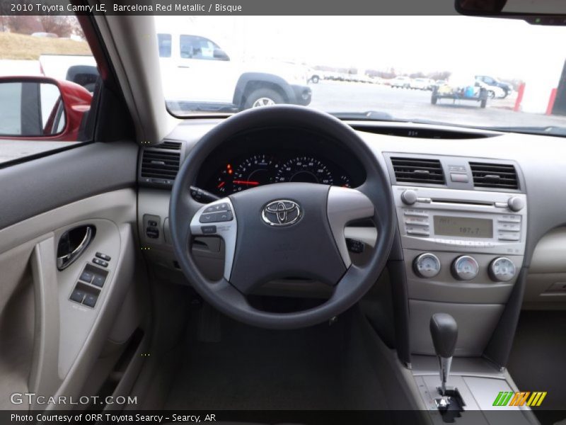 Barcelona Red Metallic / Bisque 2010 Toyota Camry LE