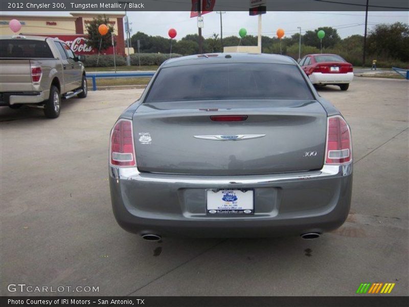 Tungsten Metallic / Black 2012 Chrysler 300