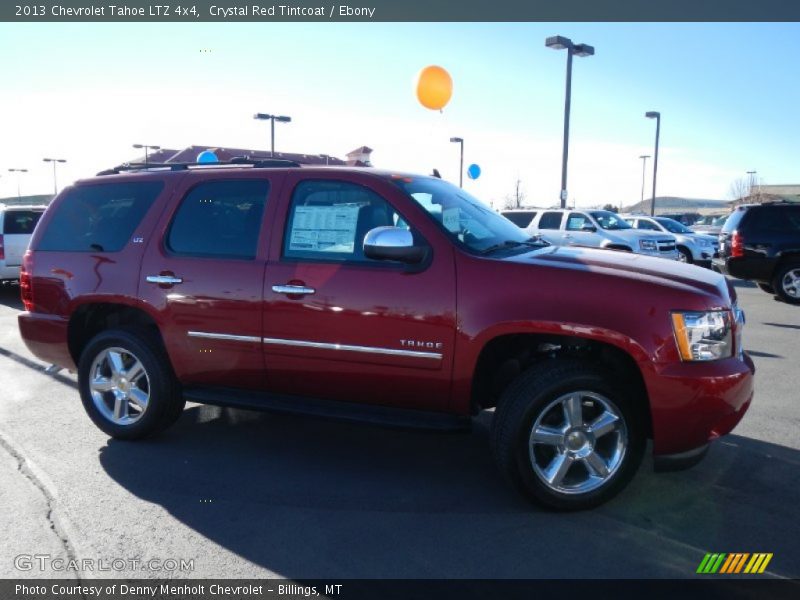 Crystal Red Tintcoat / Ebony 2013 Chevrolet Tahoe LTZ 4x4