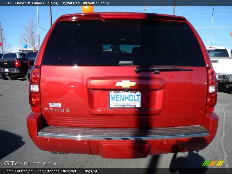 Crystal Red Tintcoat / Ebony 2013 Chevrolet Tahoe LTZ 4x4