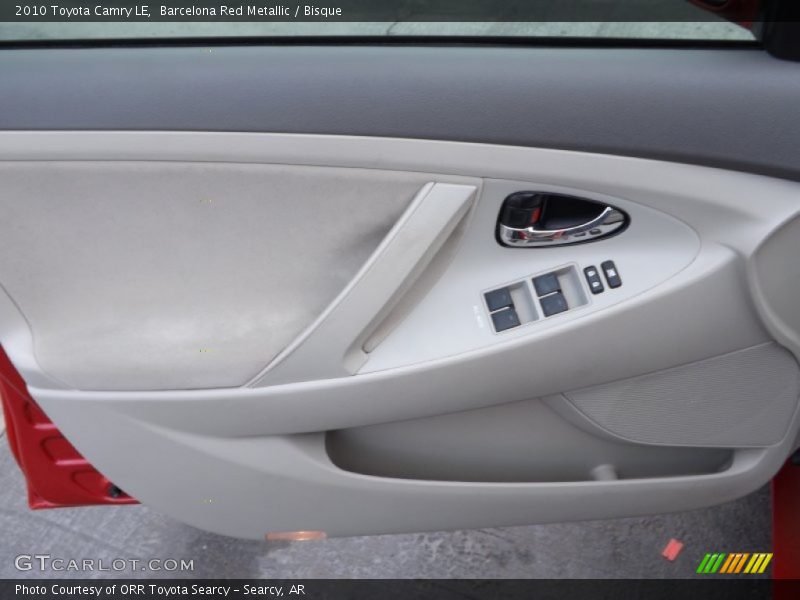 Barcelona Red Metallic / Bisque 2010 Toyota Camry LE