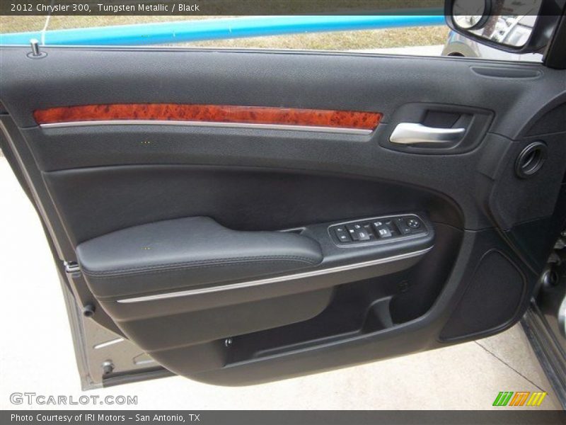 Tungsten Metallic / Black 2012 Chrysler 300
