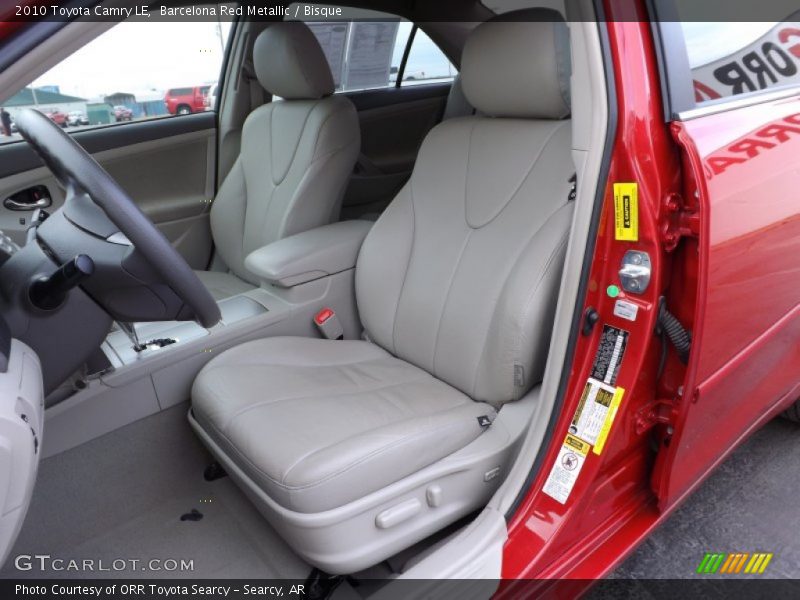 Barcelona Red Metallic / Bisque 2010 Toyota Camry LE