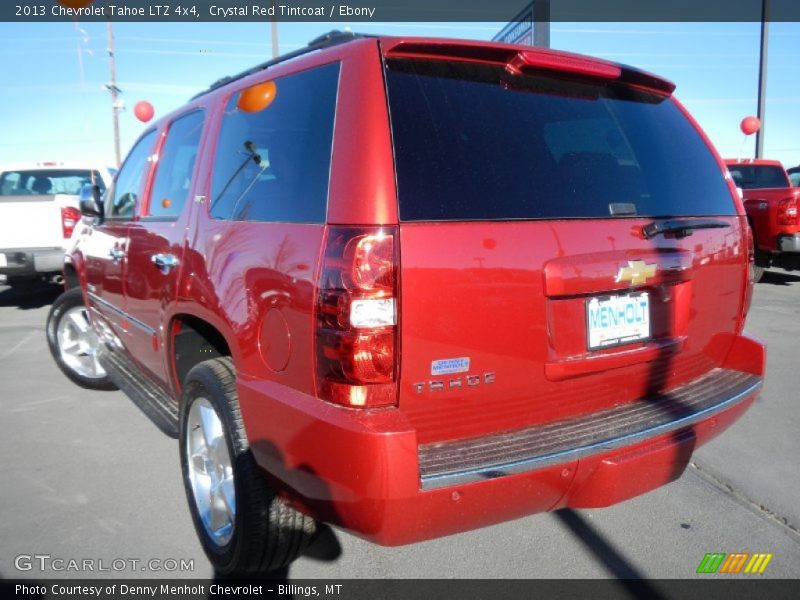 Crystal Red Tintcoat / Ebony 2013 Chevrolet Tahoe LTZ 4x4
