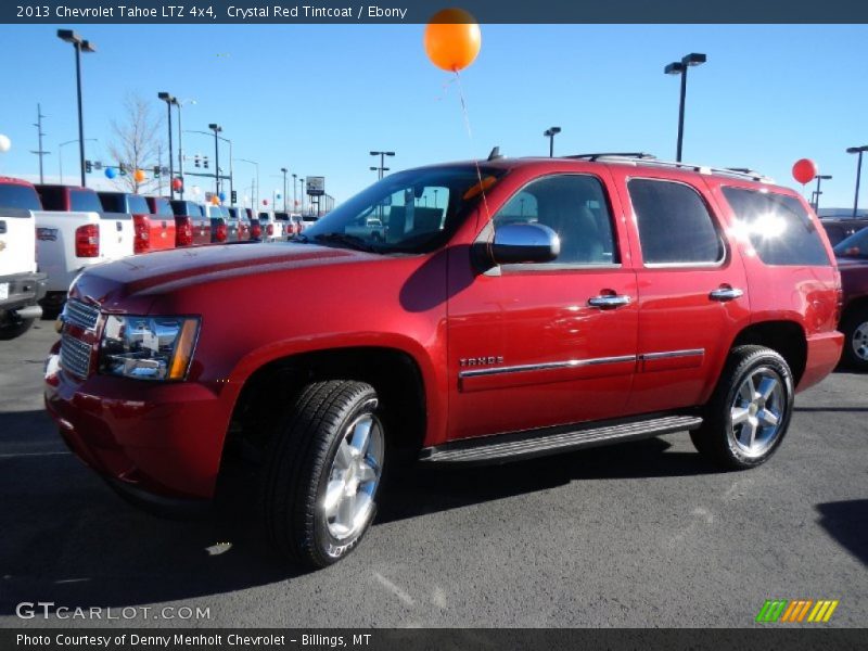 Crystal Red Tintcoat / Ebony 2013 Chevrolet Tahoe LTZ 4x4