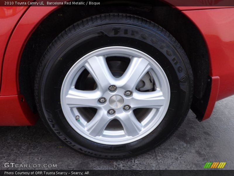 Barcelona Red Metallic / Bisque 2010 Toyota Camry LE