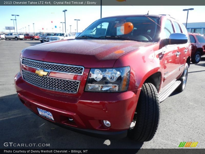 Crystal Red Tintcoat / Ebony 2013 Chevrolet Tahoe LTZ 4x4