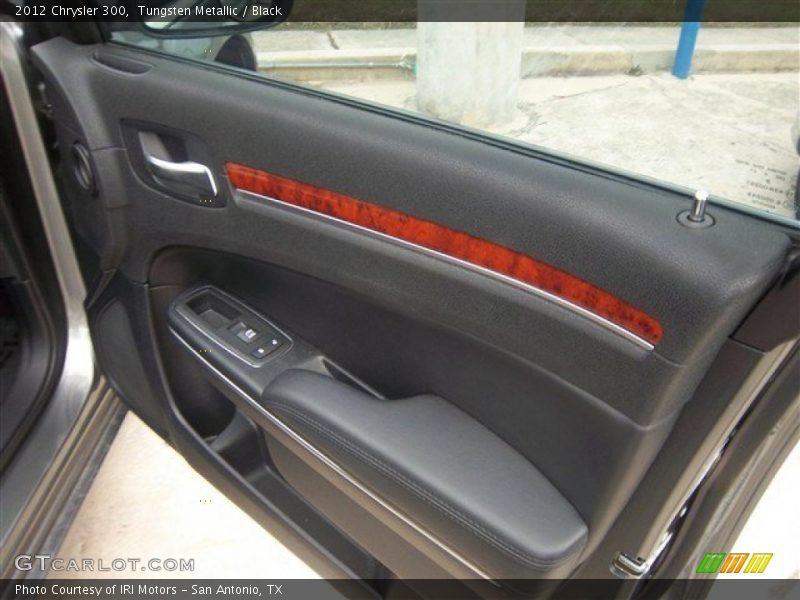 Tungsten Metallic / Black 2012 Chrysler 300