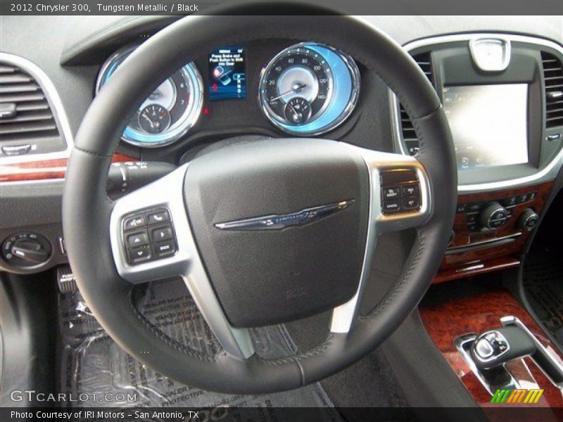 Tungsten Metallic / Black 2012 Chrysler 300