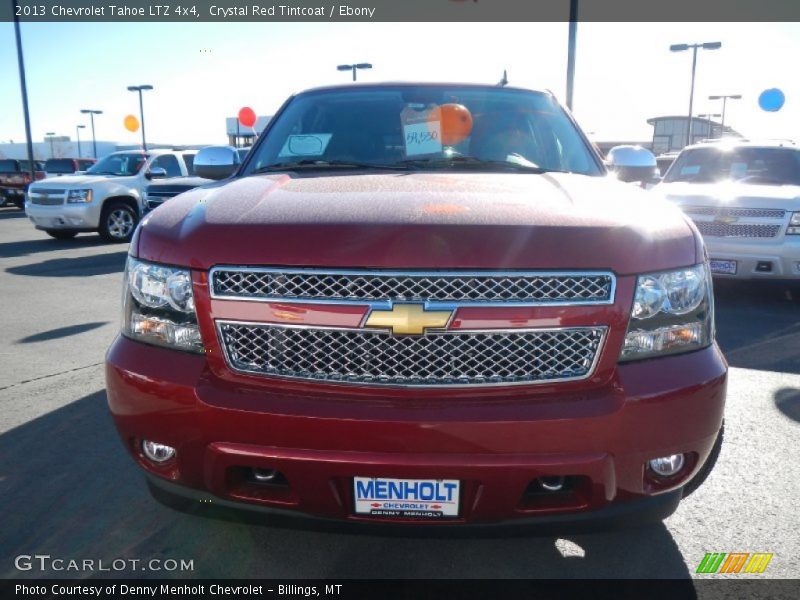 Crystal Red Tintcoat / Ebony 2013 Chevrolet Tahoe LTZ 4x4