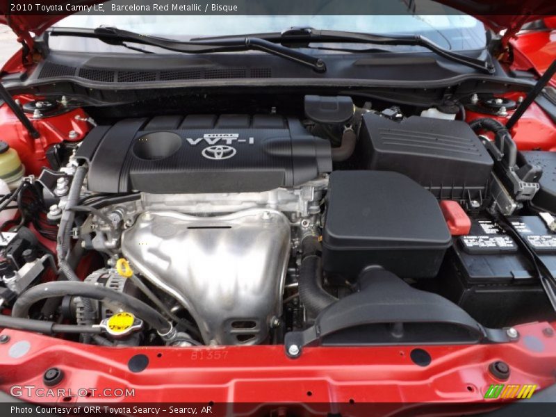 Barcelona Red Metallic / Bisque 2010 Toyota Camry LE
