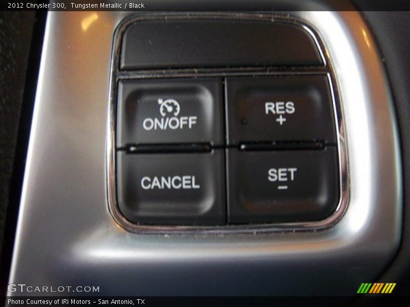 Tungsten Metallic / Black 2012 Chrysler 300