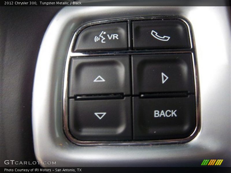 Tungsten Metallic / Black 2012 Chrysler 300