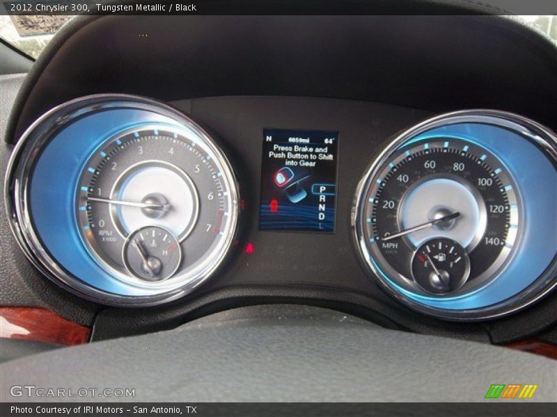 Tungsten Metallic / Black 2012 Chrysler 300
