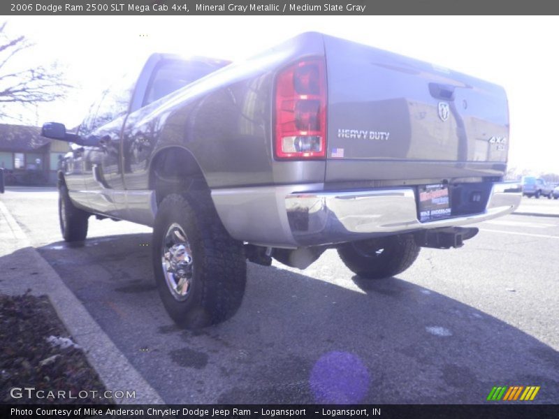 Mineral Gray Metallic / Medium Slate Gray 2006 Dodge Ram 2500 SLT Mega Cab 4x4