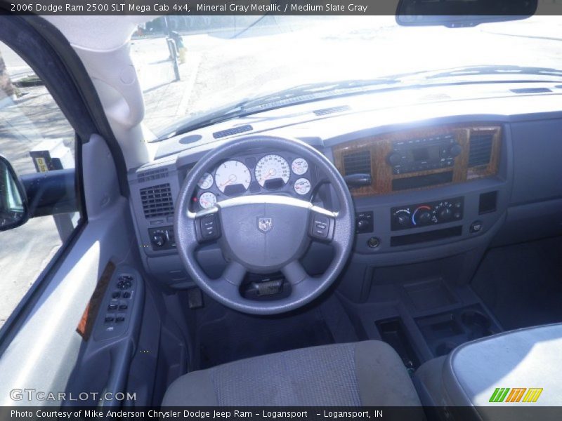 Mineral Gray Metallic / Medium Slate Gray 2006 Dodge Ram 2500 SLT Mega Cab 4x4