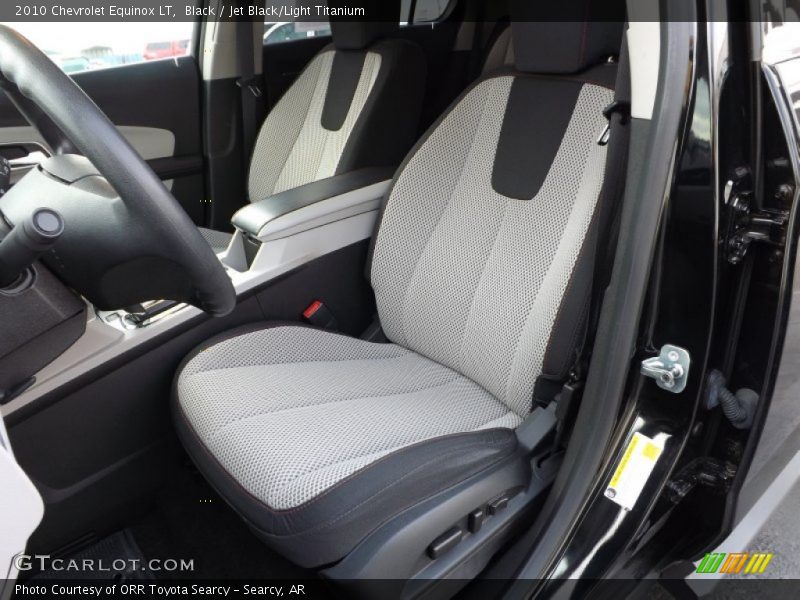 Black / Jet Black/Light Titanium 2010 Chevrolet Equinox LT