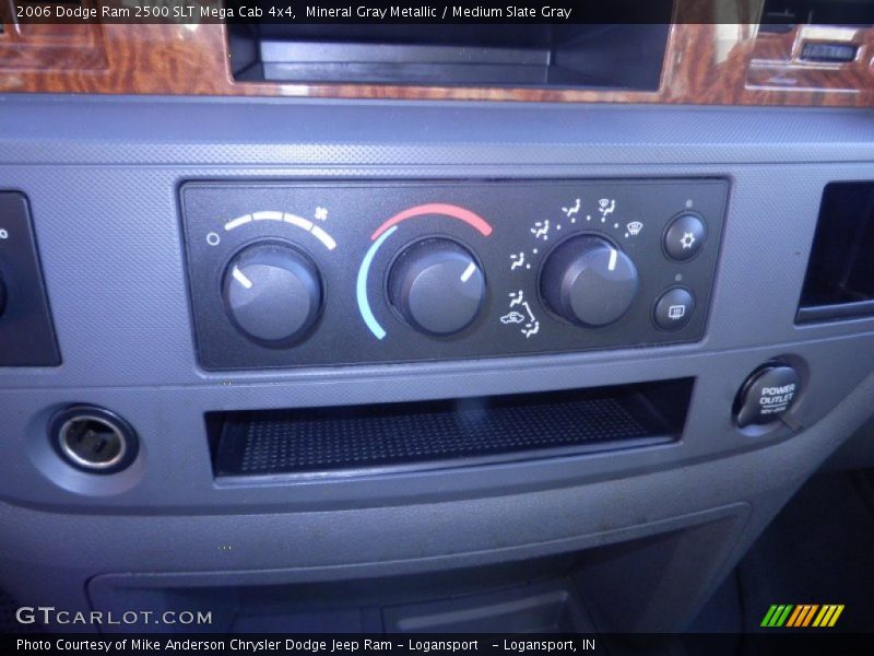 Mineral Gray Metallic / Medium Slate Gray 2006 Dodge Ram 2500 SLT Mega Cab 4x4